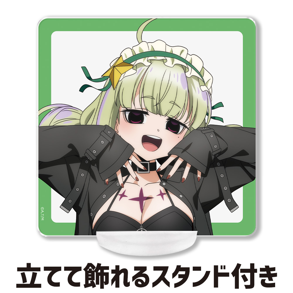 魔法少女にあこがれて アクリルコースター(スタンド付) レオパルト ゴシックパンクver.【描き下ろし】 画像 3 | AniSmile