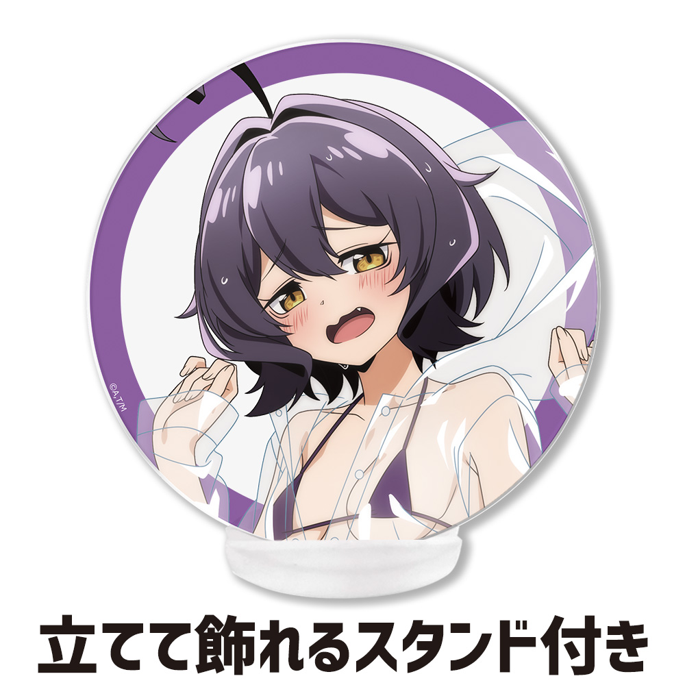 魔法少女にあこがれて アクリルコースター(スタンド付) 柊うてな レインコート水着ver.【描き下ろし】 画像 3 | AniSmile