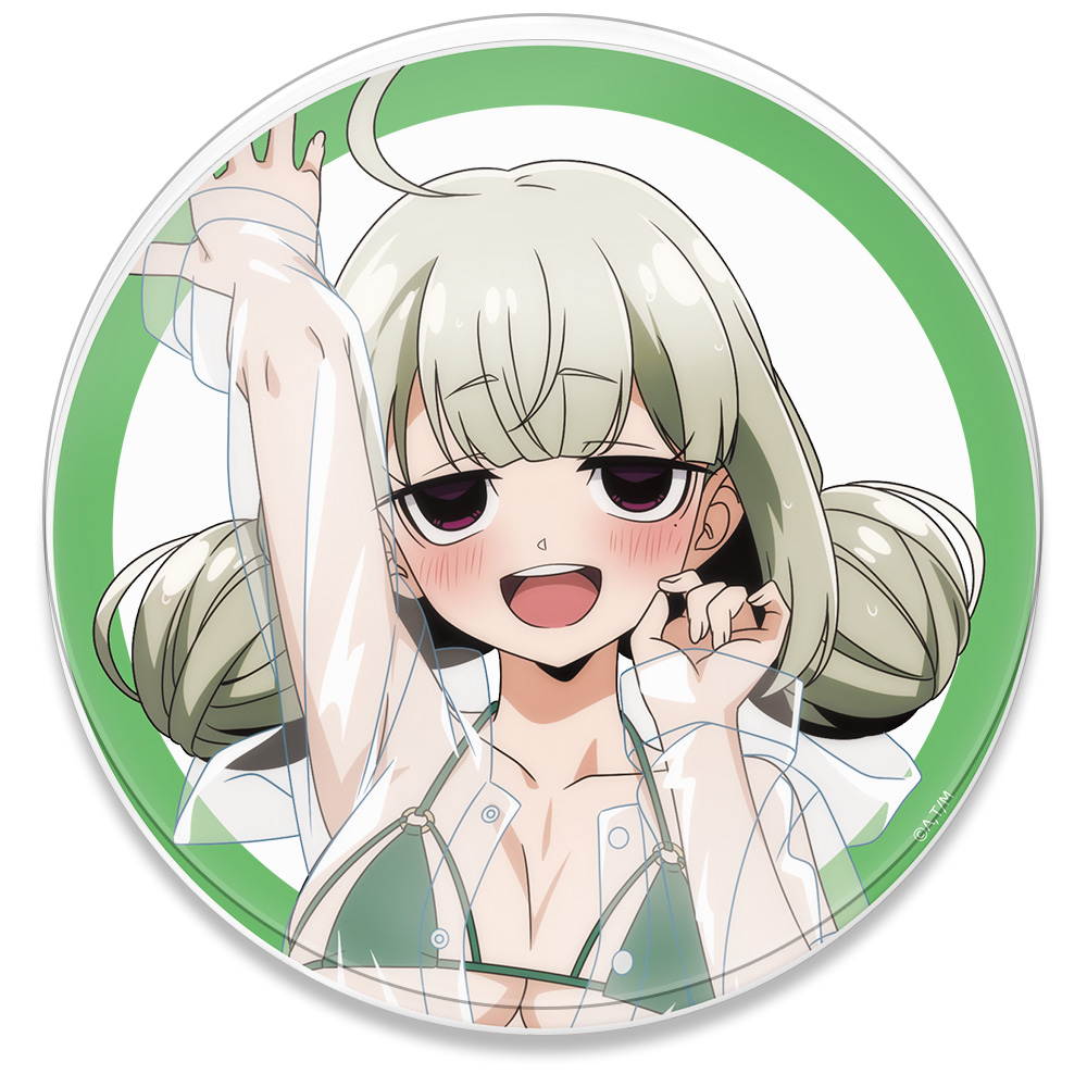 魔法少女にあこがれて アクリルコースター(スタンド付) 阿良河キウィ レインコート水着ver. 【描き下ろし】 - 公式商品画像 | AniSmile