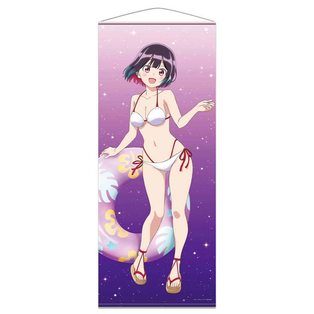 ばっどがーる ほぼ等身大タペストリー 優谷優 水着ver.【描き下ろし】 画像 2 | AniSmile