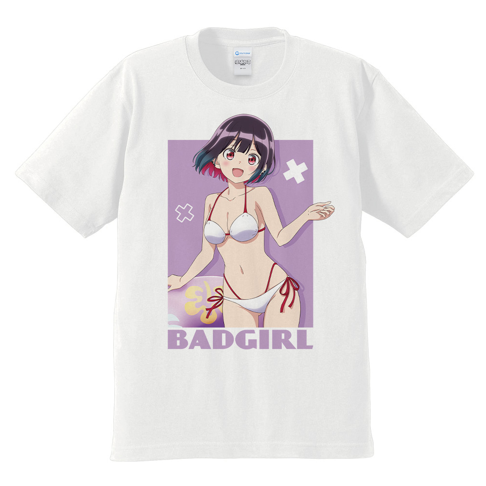 ばっどがーる Tシャツ 優谷優 Mサイズ 水着ver.【描き下ろし】 画像 2 | AniSmile