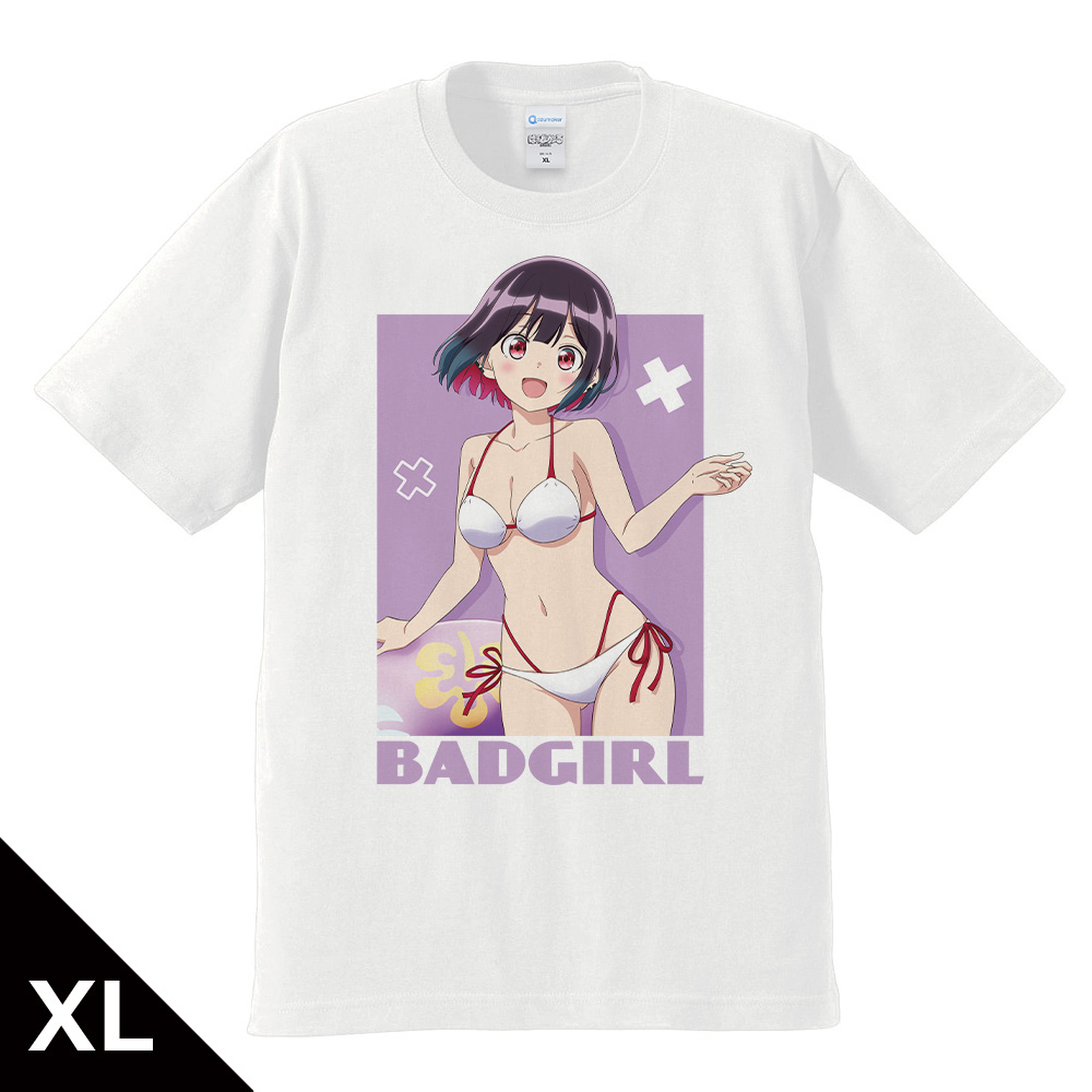 ばっどがーる Tシャツ 優谷優 XLサイズ 水着ver.【描き下ろし】 - 公式商品画像 | AniSmile