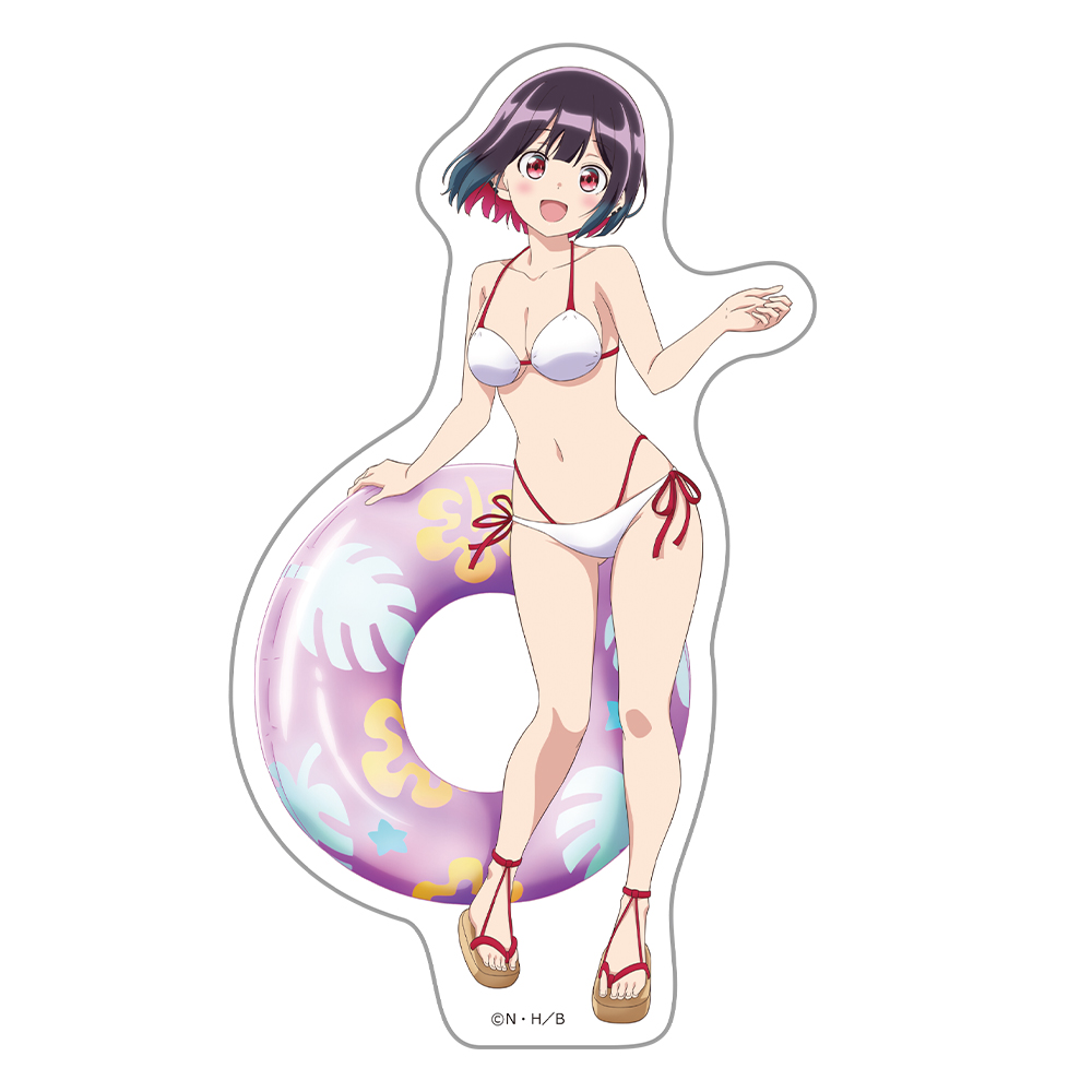 ばっどがーる ダイカットステッカー 優谷優 水着ver.【描き下ろし】 - 公式商品画像 | AniSmile
