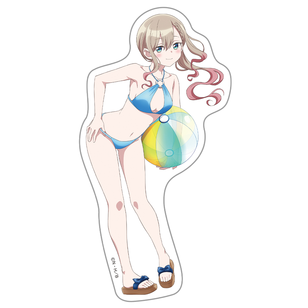 ばっどがーる ダイカットステッカー 涼風涼 水着ver.【描き下ろし】 - 公式商品画像 | AniSmile