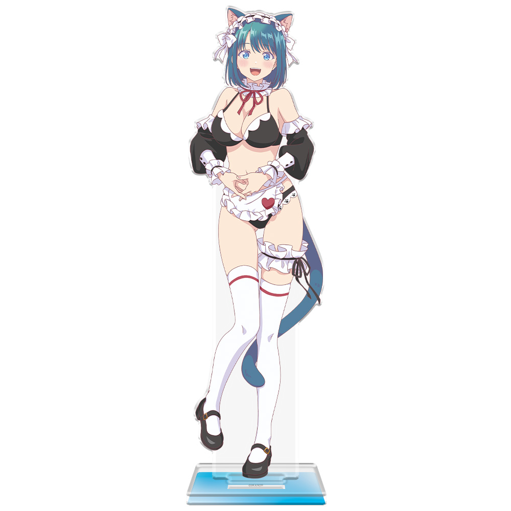 幼馴染とはラブコメにならない BIGアクリルキャラスタンド 水萌 汐 猫耳水着メイドver.【描き下ろし】 - 公式商品画像 | AniSmile