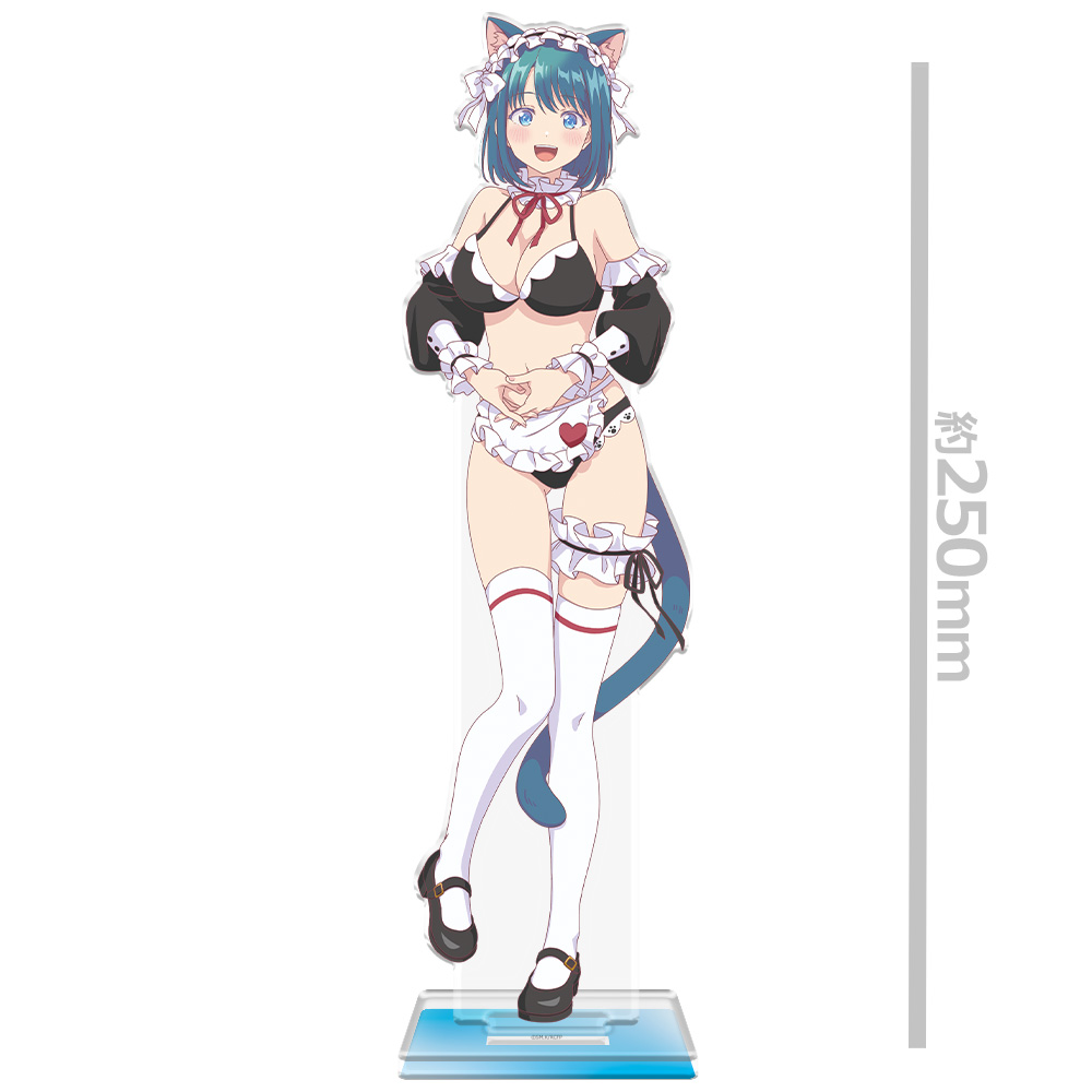 幼馴染とはラブコメにならない BIGアクリルキャラスタンド 水萌 汐 猫耳水着メイドver.【描き下ろし】 画像 2 | AniSmile