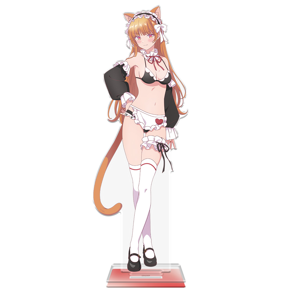 幼馴染とはラブコメにならない BIGアクリルキャラスタンド 火威 灯 猫耳水着メイドver.【描き下ろし】 - 公式商品画像 | AniSmile