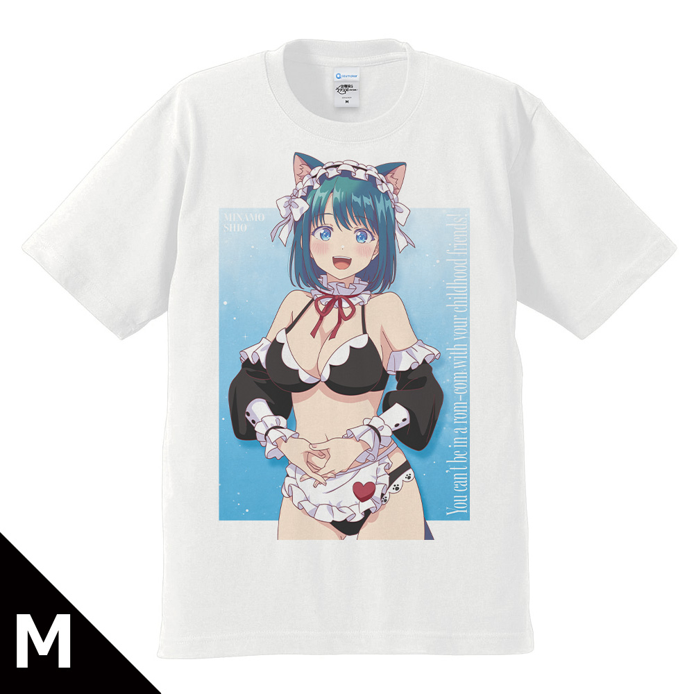 幼馴染とはラブコメにならない Tシャツ 水萌 汐 猫耳水着メイドver. Mサイズ【描き下ろし】 - 公式商品画像 | AniSmile