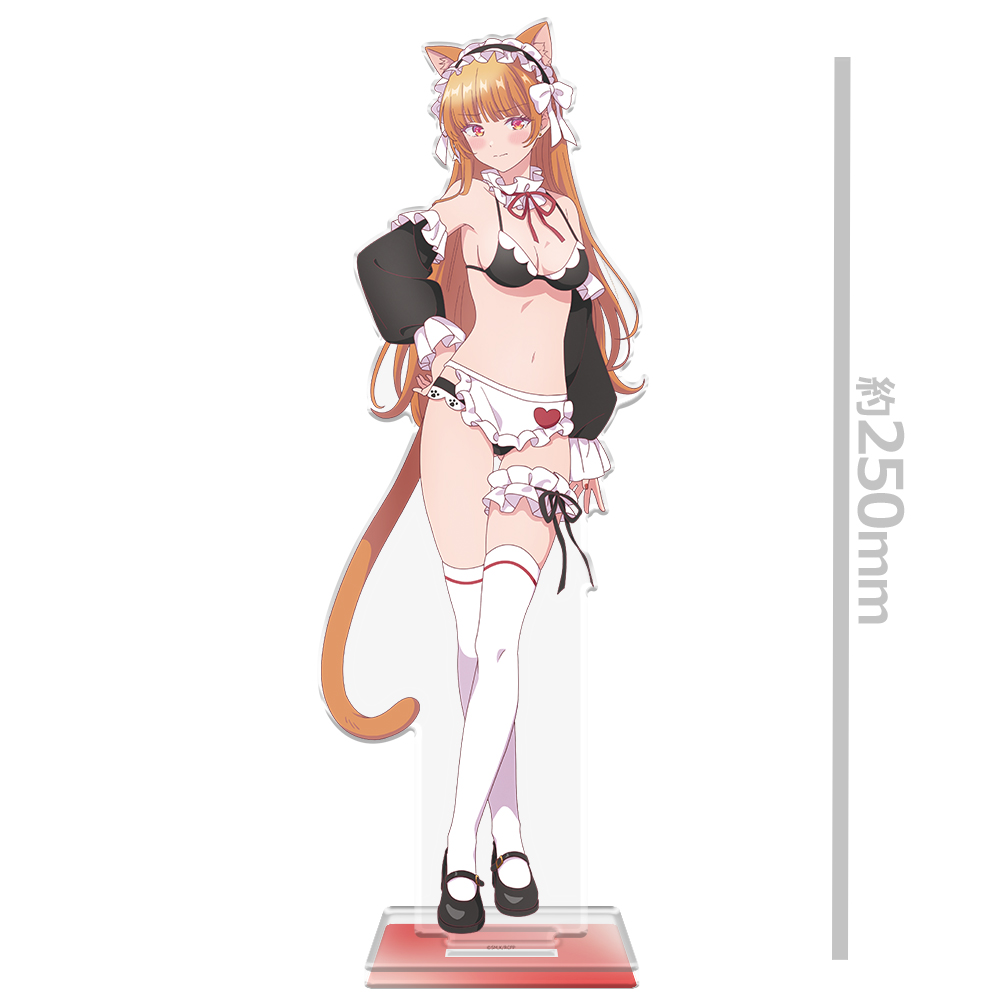 幼馴染とはラブコメにならない BIGアクリルキャラスタンド 火威 灯 猫耳水着メイドver.【描き下ろし】 画像 2 | AniSmile
