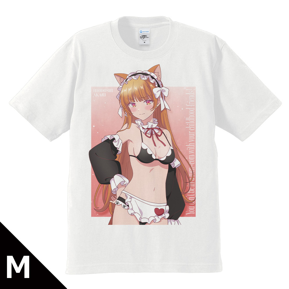 幼馴染とはラブコメにならない Tシャツ 火威 灯 猫耳水着メイドver. Mサイズ【描き下ろし】 - 公式商品画像 | AniSmile