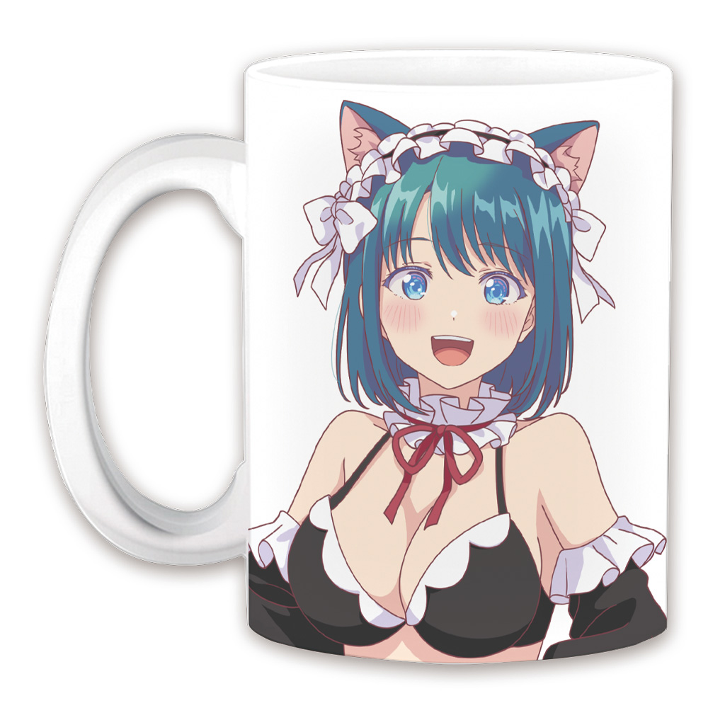 幼馴染とはラブコメにならない マグカップ 汐&灯 猫耳水着メイドver.【描き下ろし】 画像 3 | AniSmile