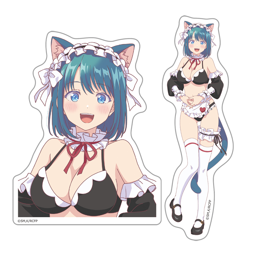 幼馴染とはラブコメにならない ダイカットステッカーセット 水萌 汐 猫耳水着メイドver.【描き下ろし】 - 公式商品画像 | AniSmile