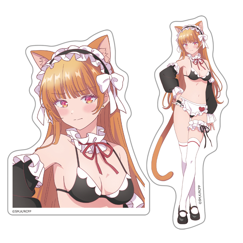 幼馴染とはラブコメにならない ダイカットステッカーセット 火威 灯 猫耳水着メイドver.【描き下ろし】 - 公式商品画像 | AniSmile