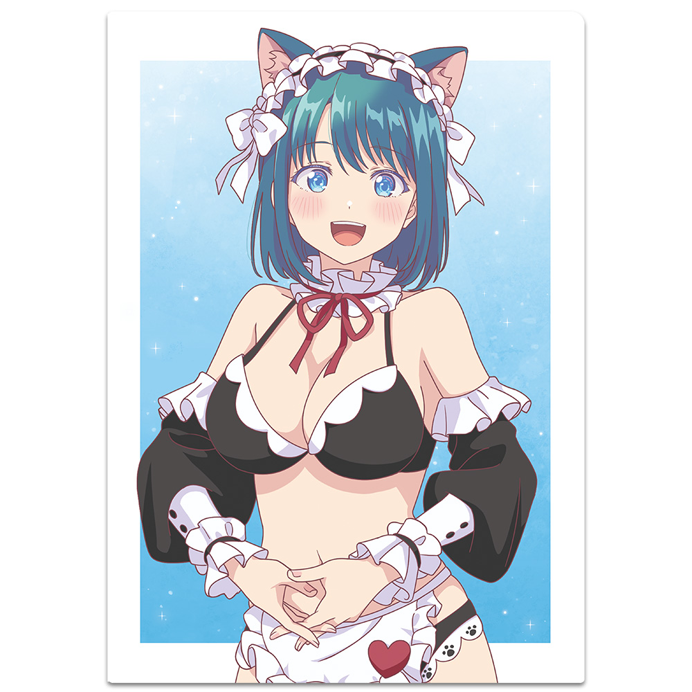 幼馴染とはラブコメにならない クリアファイル 水萌 汐 猫耳水着メイドver.【描き下ろし】 画像 2 | AniSmile