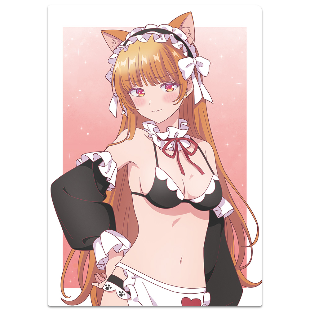 幼馴染とはラブコメにならない クリアファイル 火威 灯 猫耳水着メイドver.【描き下ろし】 画像 2 | AniSmile