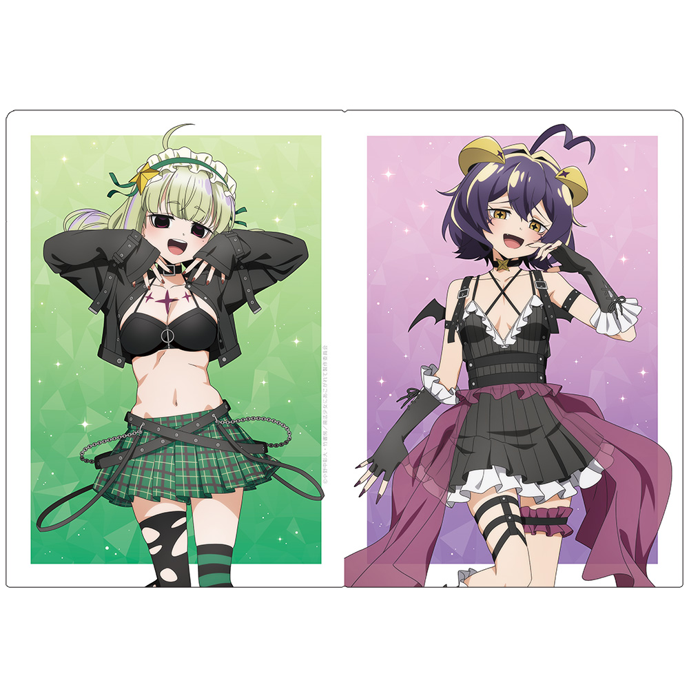 魔法少女にあこがれて クリアファイル マジアベーゼ&レオパルト ゴシックパンクver. 【描き下ろし】 画像 5 | AniSmile