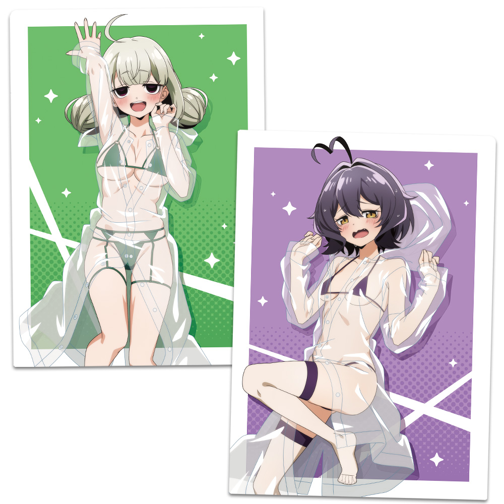 魔法少女にあこがれて クリアファイル 柊うてな&阿良河キウィ レインコート水着ver.【描き下ろし】 - 公式商品画像 | AniSmile