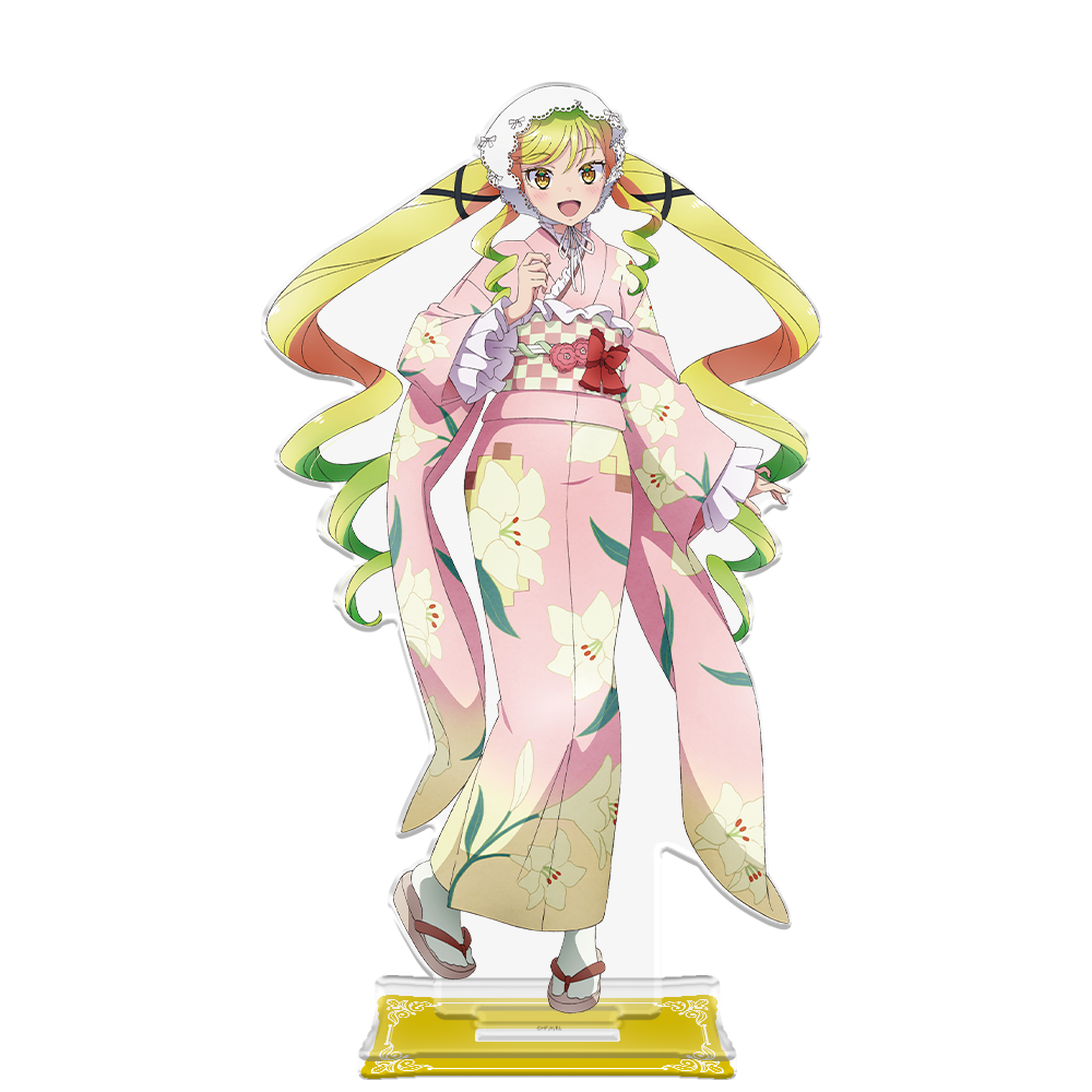 ロックは淑女の嗜みでして BIGアクリルキャラスタンド 鈴ノ宮りりさ 振袖ver.【描き下ろし】 - 公式商品画像 | AniSmile
