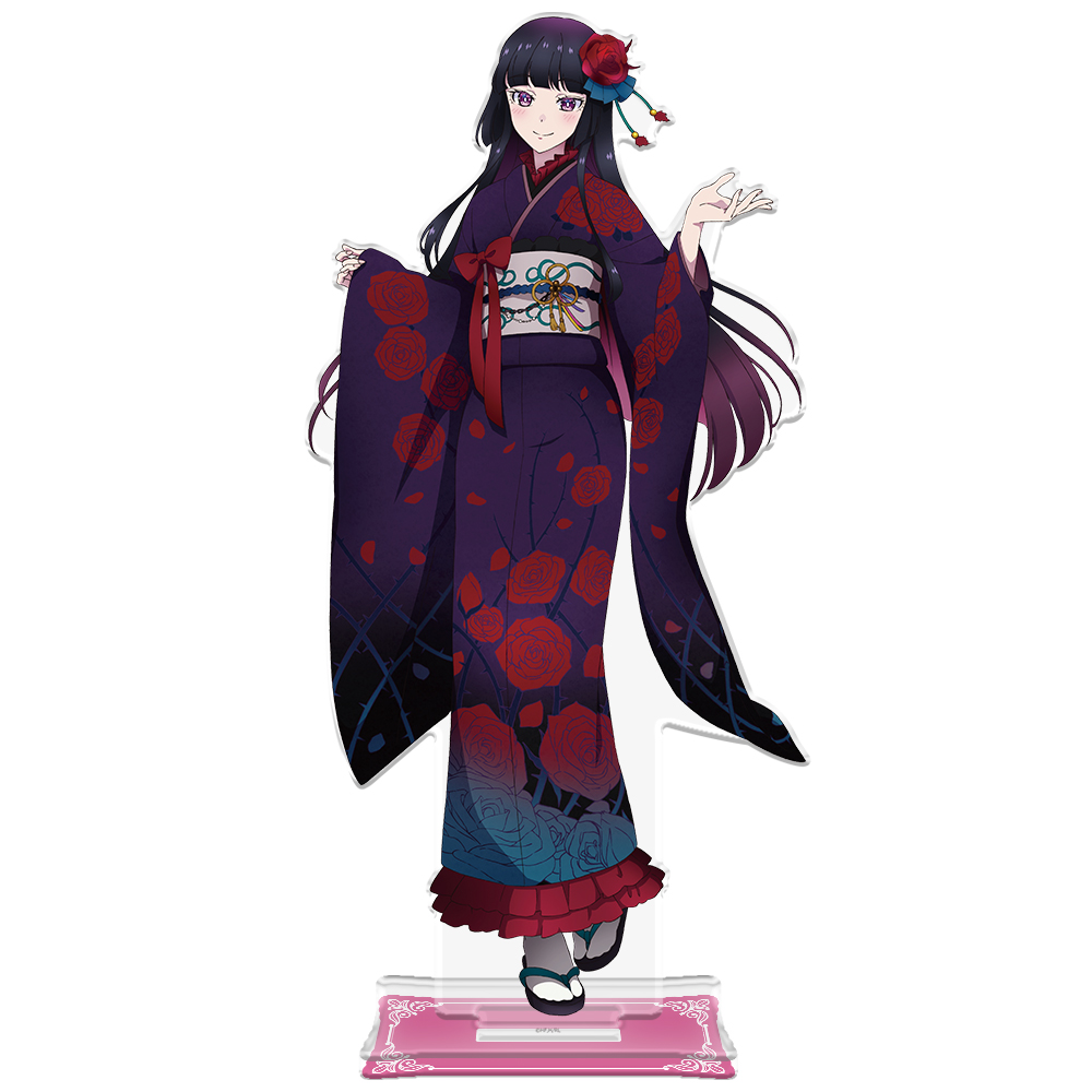ロックは淑女の嗜みでして BIGアクリルキャラスタンド 黒鉄音羽 振袖ver.【描き下ろし】 - 公式商品画像 | AniSmile