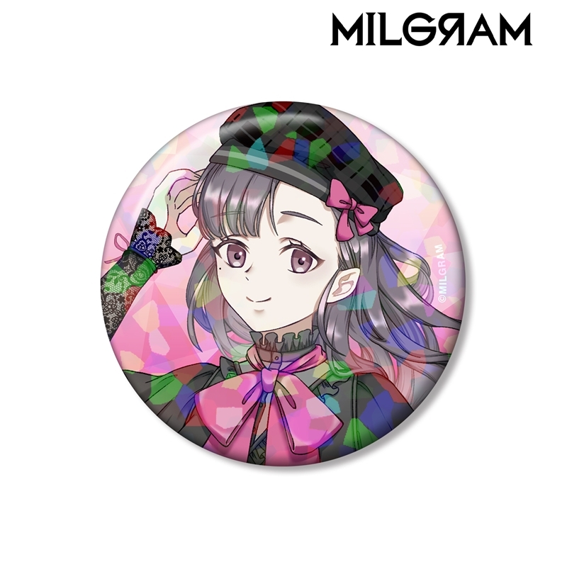 MILGRAM -ミルグラム- 描き下ろし ユノ バースデーver. 第2弾 ホログラム缶バッジ 画像 2 | AniSmile