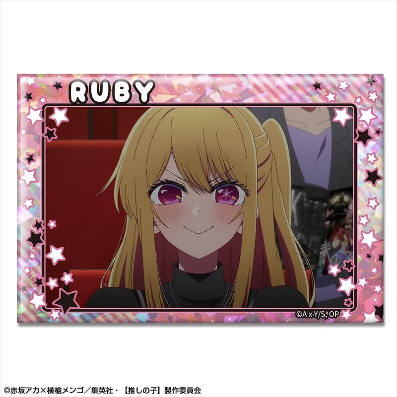 TVアニメ【推しの子】 ホログラム缶バッジ Ver.3 デザイン04(ルビー/B) - 公式商品画像 | AniSmile
