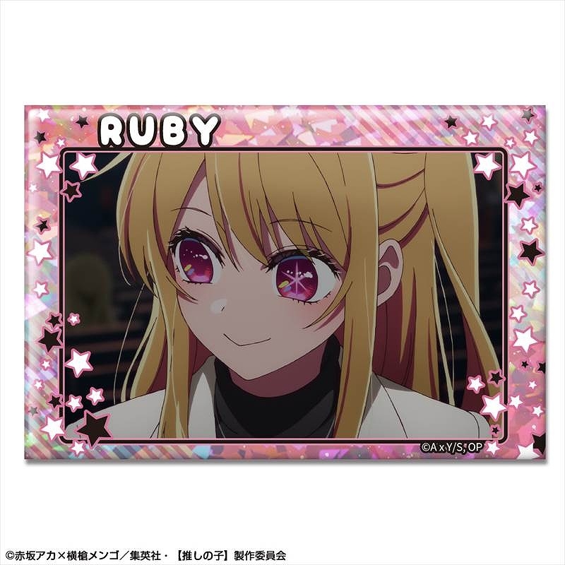 TVアニメ【推しの子】 ホログラム缶バッジ Ver.3 デザイン03(ルビー/A) - 公式商品画像 | AniSmile