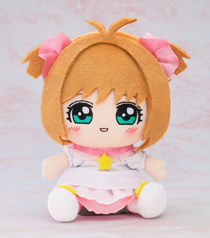 カードキャプターさくら ぬいぐるみ 木之本桜 プラチナ 衣装Ver. 画像 2 | AniSmile