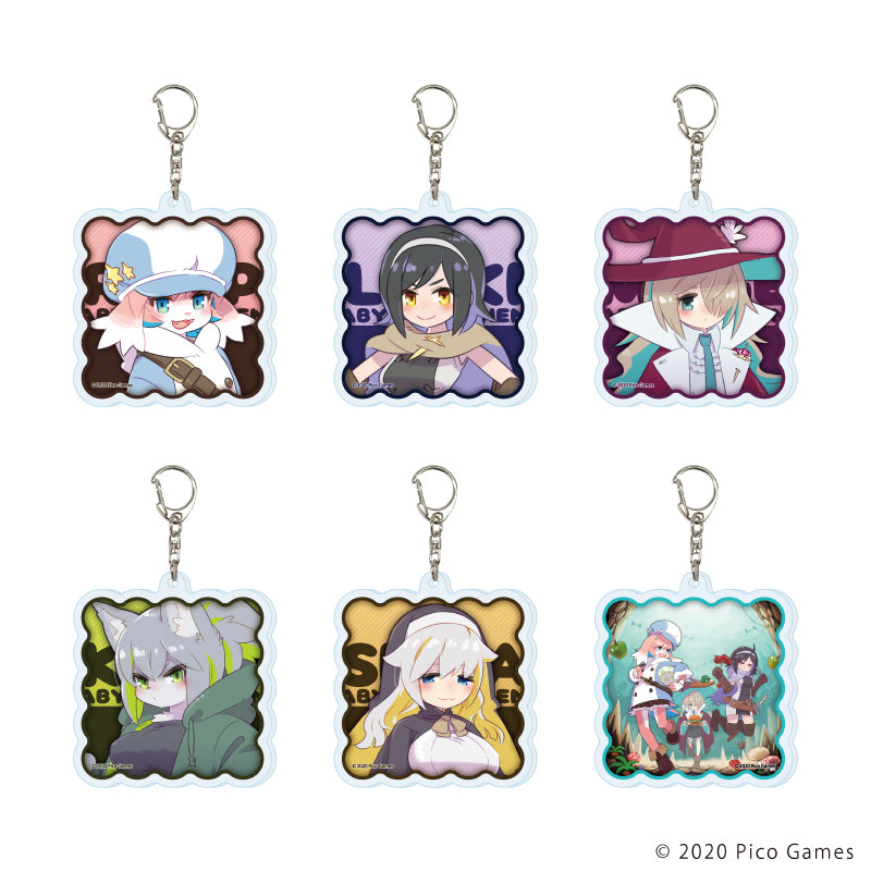 アクリルキーホルダー「奈落のキッチン」01/ブラインド(全6種)(公式&描き下ろしイラスト) - 公式商品画像 | AniSmile