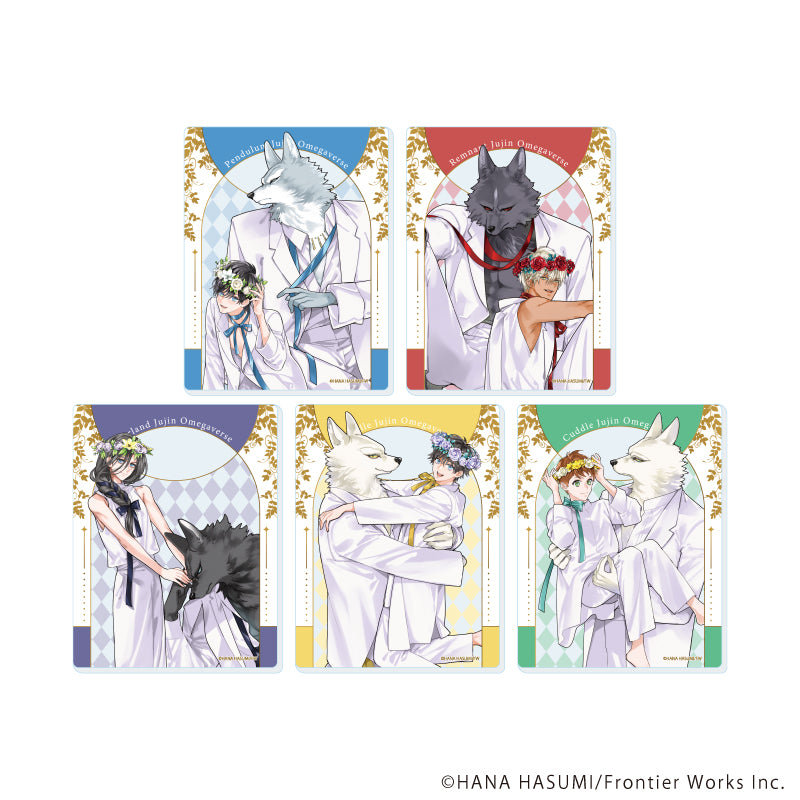 アクリルカード「獣人オメガバースシリーズ」01/ブラインド(全5種)(描き下ろしイラスト) - 公式商品画像 | AniSmile