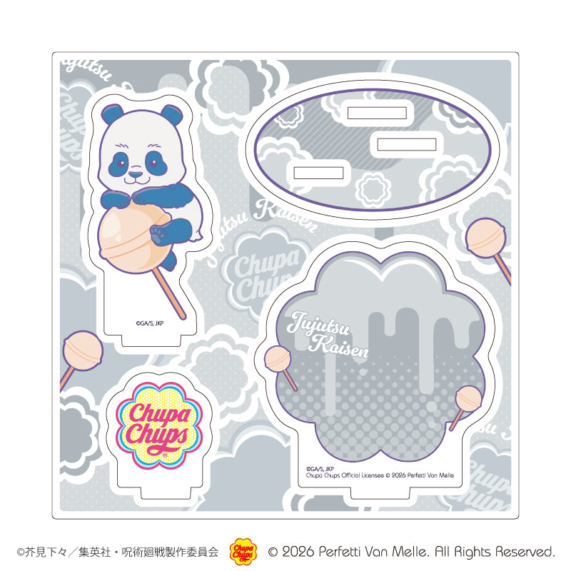 アクリルスタンドプレート「呪術廻戦×チュッパチャプス」06/パンダ(コラボイラスト) - 公式商品画像 | AniSmile