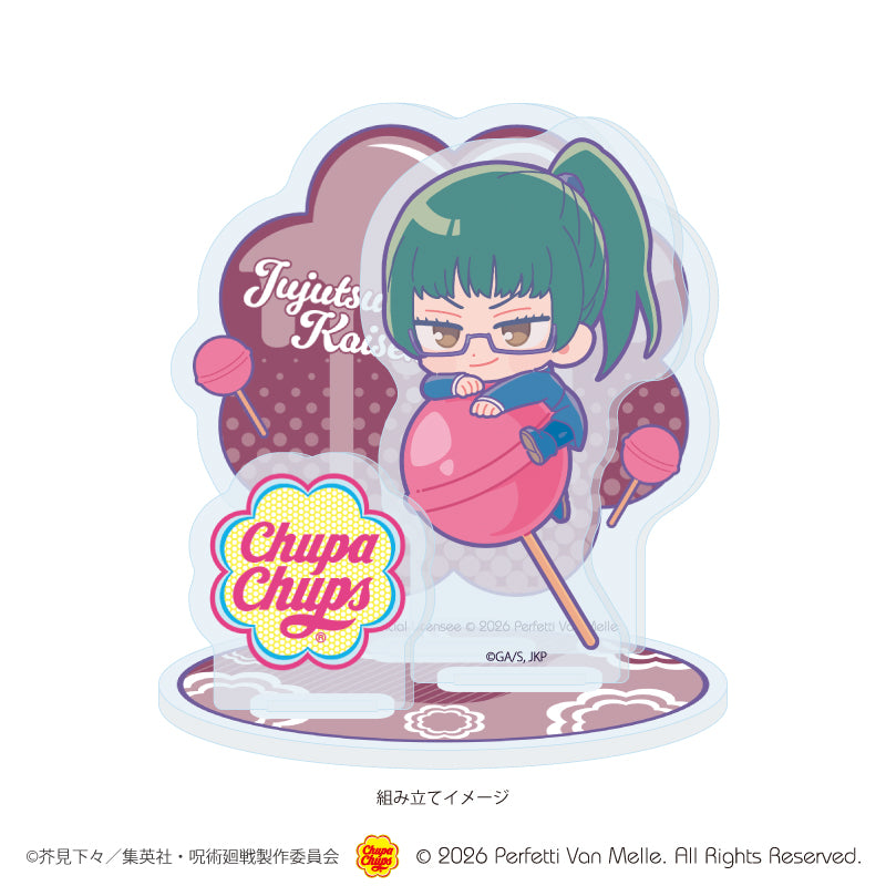 アクリルスタンドプレート「呪術廻戦×チュッパチャプス」04/禪院 真希(コラボイラスト) 画像 2 | AniSmile