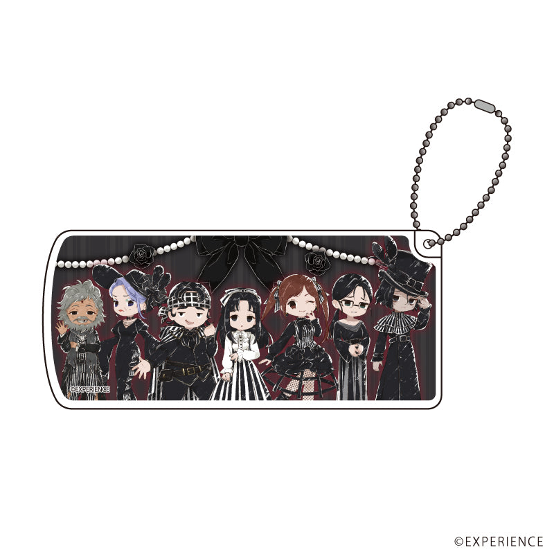 スライド式小物ケース「死印」02/ゴシックストライプver. B(グラフアートイラスト) - 公式商品画像 | AniSmile