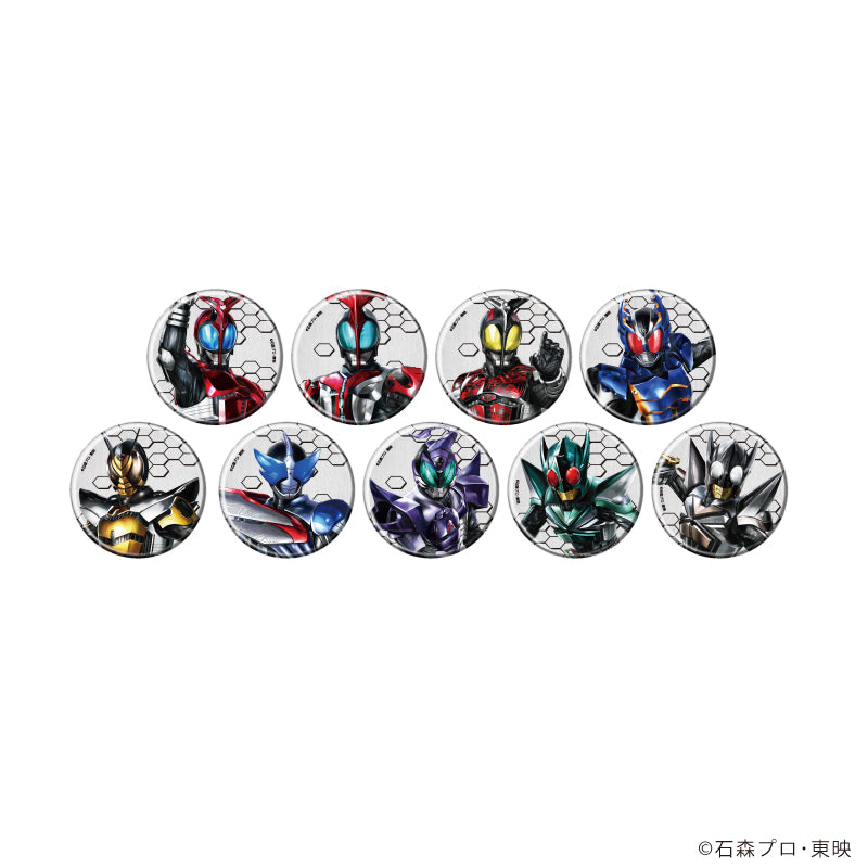 缶バッジ「仮面ライダーカブト」01/ブラインド(全9種)(描き起こしイラスト) - 公式商品画像 | AniSmile