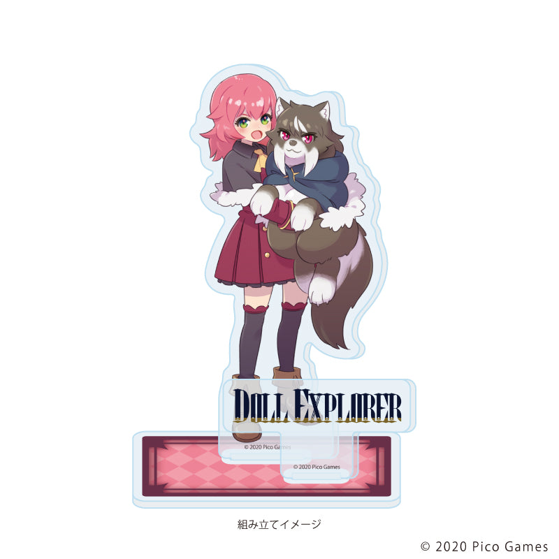 アクリルスタンドプレート「DOLL EXPLORER」01/ティア&リリス(描き下ろしイラスト) 画像 2 | AniSmile
