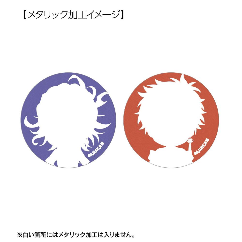 終末のワルキューレIII ハデス&始皇帝 ちびキャラ メタリック缶バッジ2個セット 画像 5 | AniSmile
