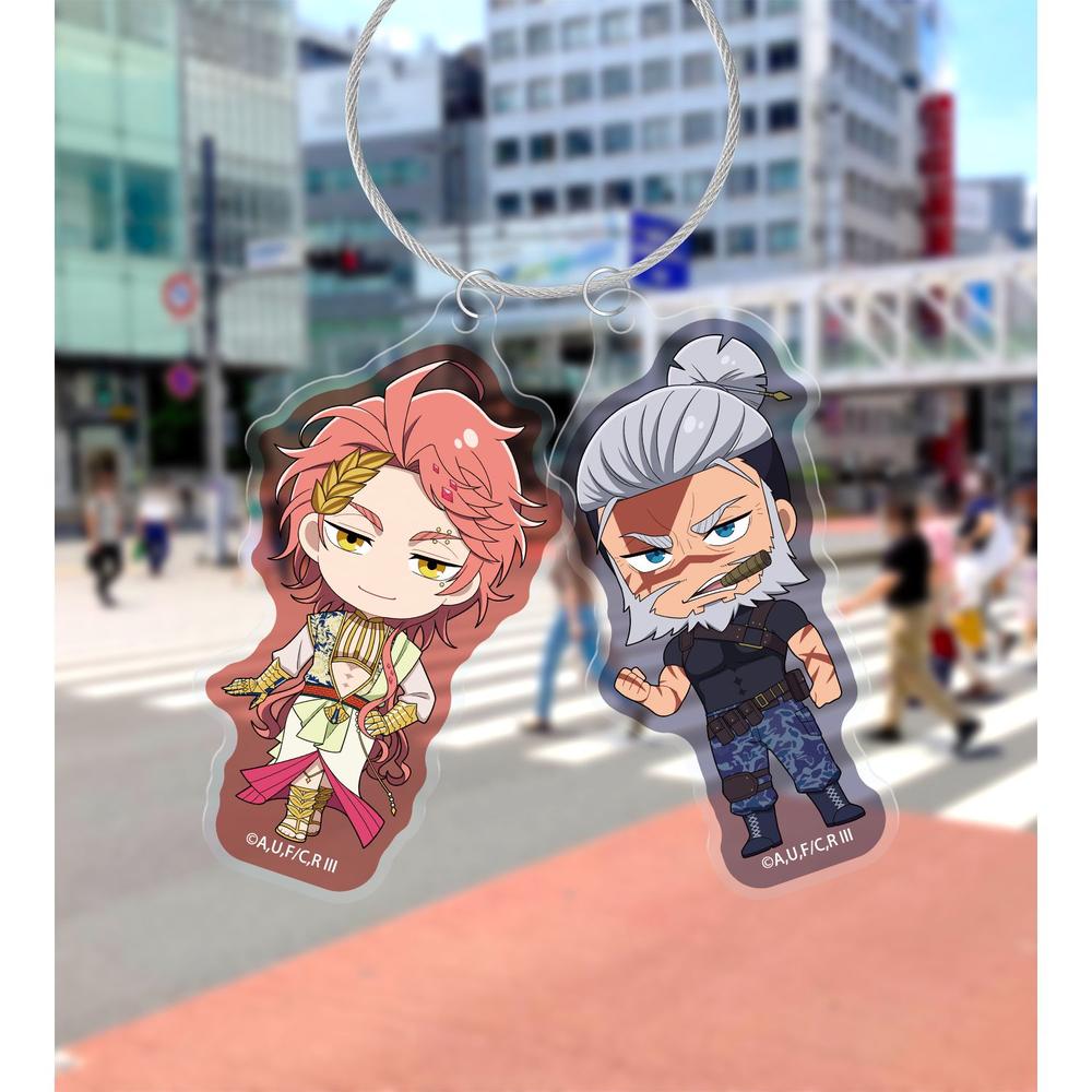 終末のワルキューレIII アポロン&レオニダス王 ちびキャラ 2連ワイヤーBIGアクリルキーホルダー 画像 5 | AniSmile