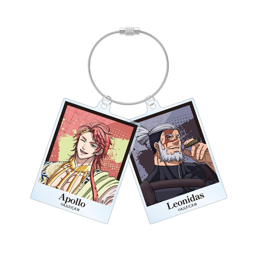 終末のワルキューレIII アポロン&レオニダス王 2連ワイヤーBIGアクリルキーホルダー - 公式商品画像 | AniSmile