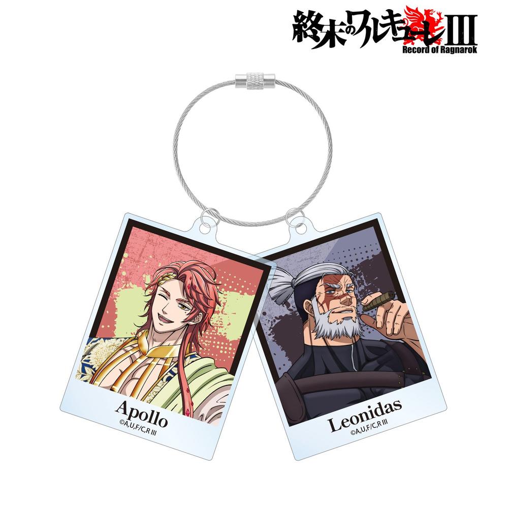 終末のワルキューレIII アポロン&レオニダス王 2連ワイヤーBIGアクリルキーホルダー 画像 2 | AniSmile