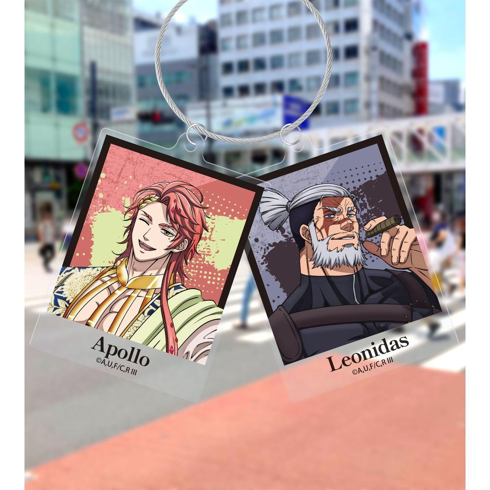 終末のワルキューレIII アポロン&レオニダス王 2連ワイヤーBIGアクリルキーホルダー 画像 5 | AniSmile