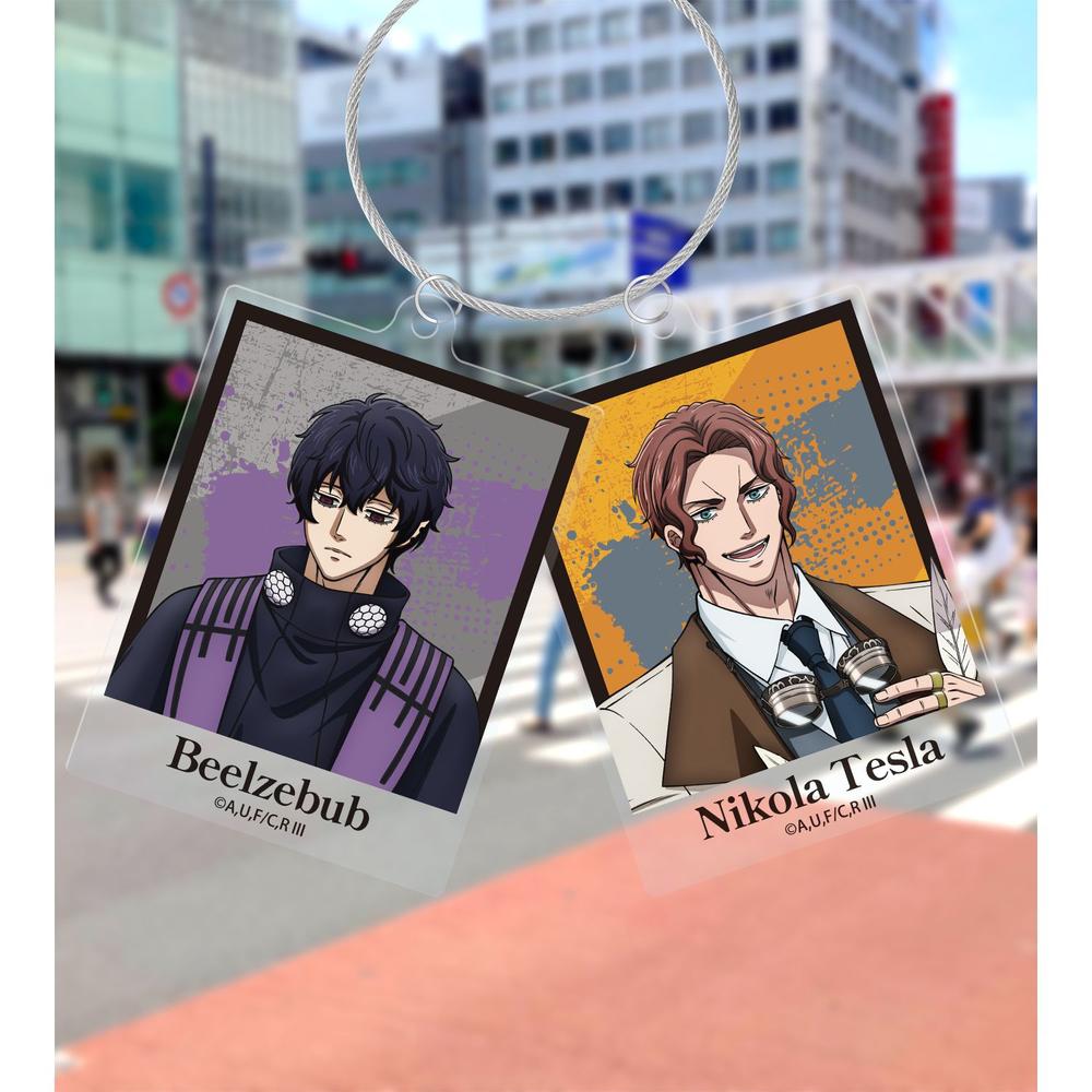 終末のワルキューレIII ベルゼブブ&ニコラ・テスラ 2連ワイヤーBIGアクリルキーホルダー 画像 5 | AniSmile