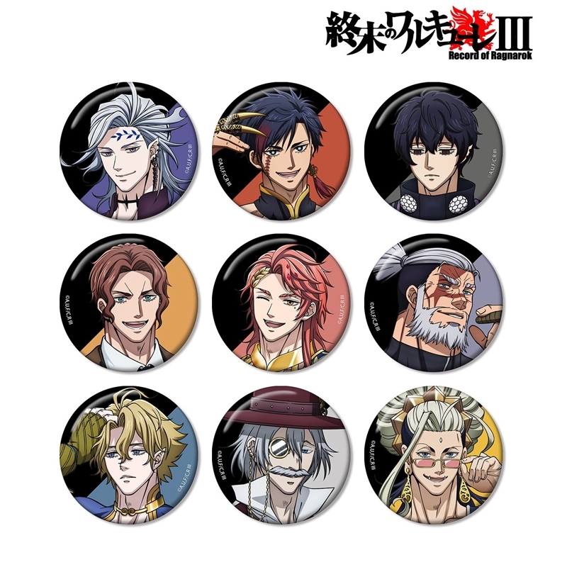 終末のワルキューレIII トレーディング缶バッジ(単位/単品) - 公式商品画像 | AniSmile