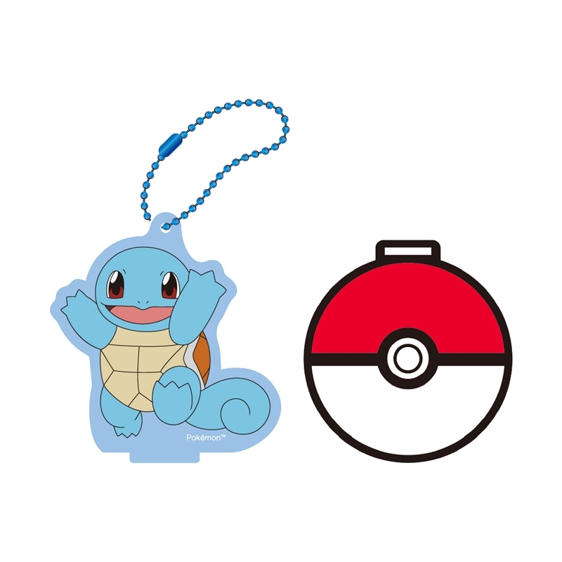 ポケットモンスター ポケモン スタンドコースターキーチェーン ゼニガメ - 公式商品画像 | AniSmile