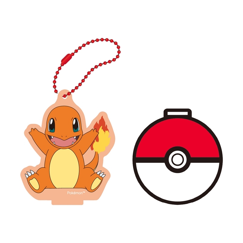 ポケットモンスター ポケモン スタンドコースターキーチェーン ヒトカゲ - 公式商品画像 | AniSmile
