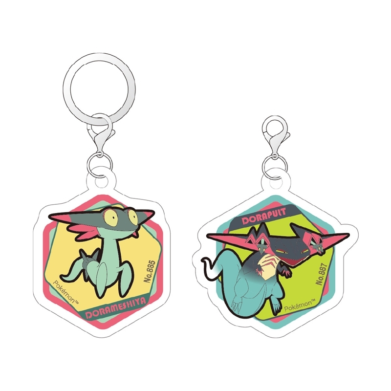 ポケットモンスター ポケモン アクリルマーカーチャームセット vol.5 ドラメシヤ&ドラパルト - 公式商品画像 | AniSmile