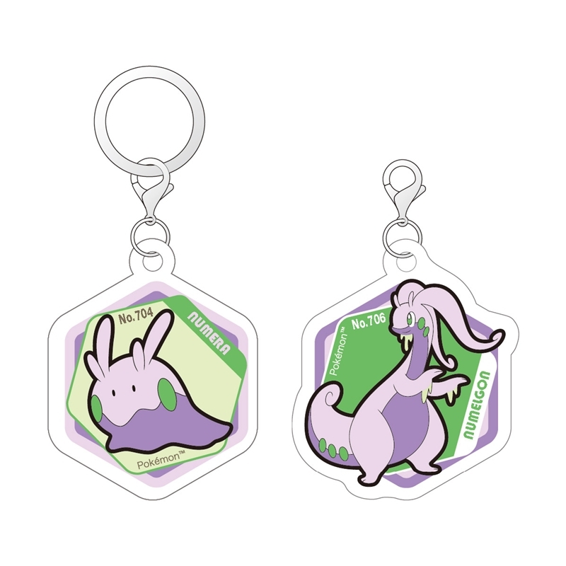 ポケットモンスター ポケモン アクリルマーカーチャームセット vol.5 ヌメラ&ヌメルゴン - 公式商品画像 | AniSmile