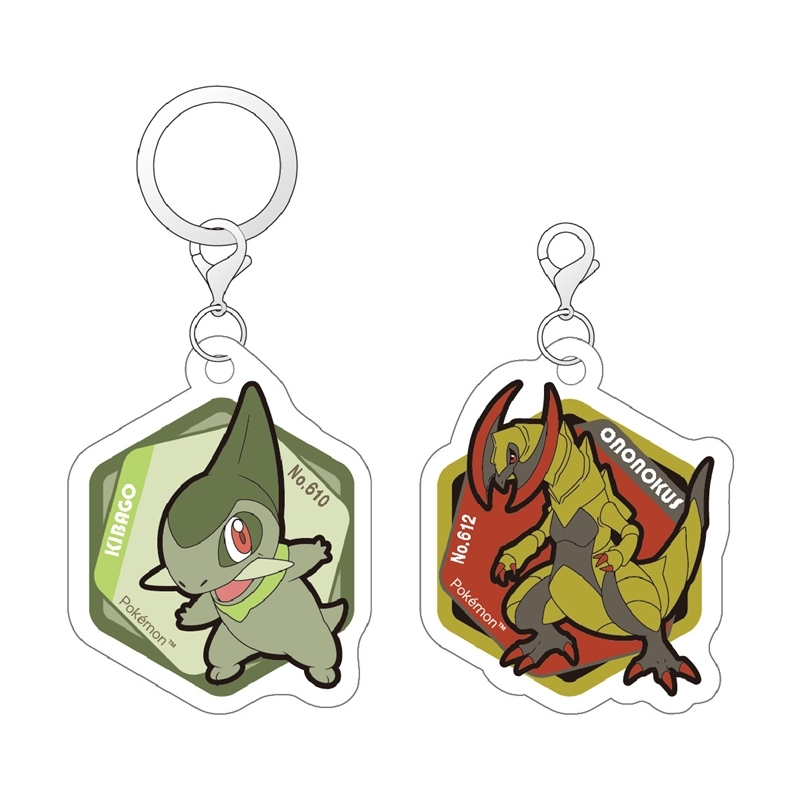 ポケットモンスター ポケモン アクリルマーカーチャームセット vol.5 キバゴ&オノノクス - 公式商品画像 | AniSmile