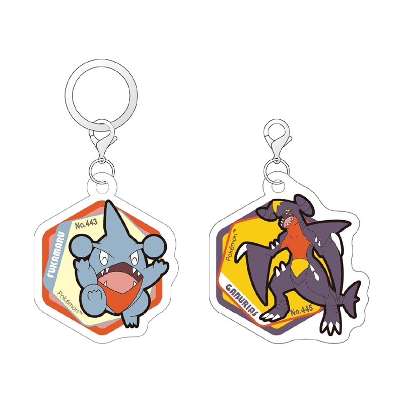 ポケットモンスター ポケモン アクリルマーカーチャームセット vol.5 フカマル&ガブリアス - 公式商品画像 | AniSmile
