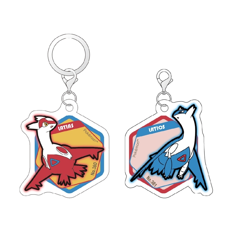 ポケットモンスター ポケモン アクリルマーカーチャームセット vol.5 ラティアス&ラティオス - 公式商品画像 | AniSmile