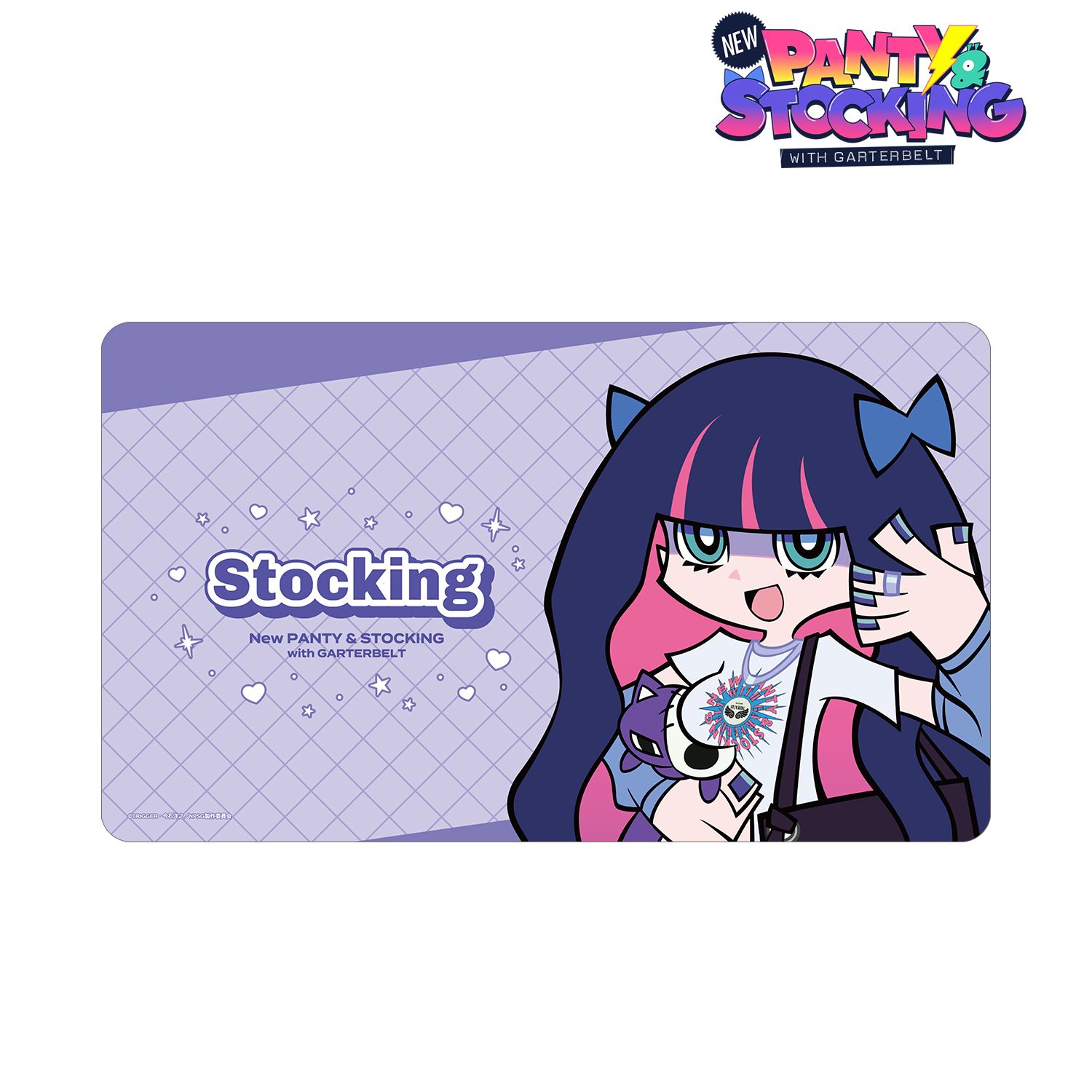 『New PANTY & STOCKING with GARTERBELT』 描き下ろし ストッキング モデルver. マルチデスクマット ver.A 画像 2 | AniSmile