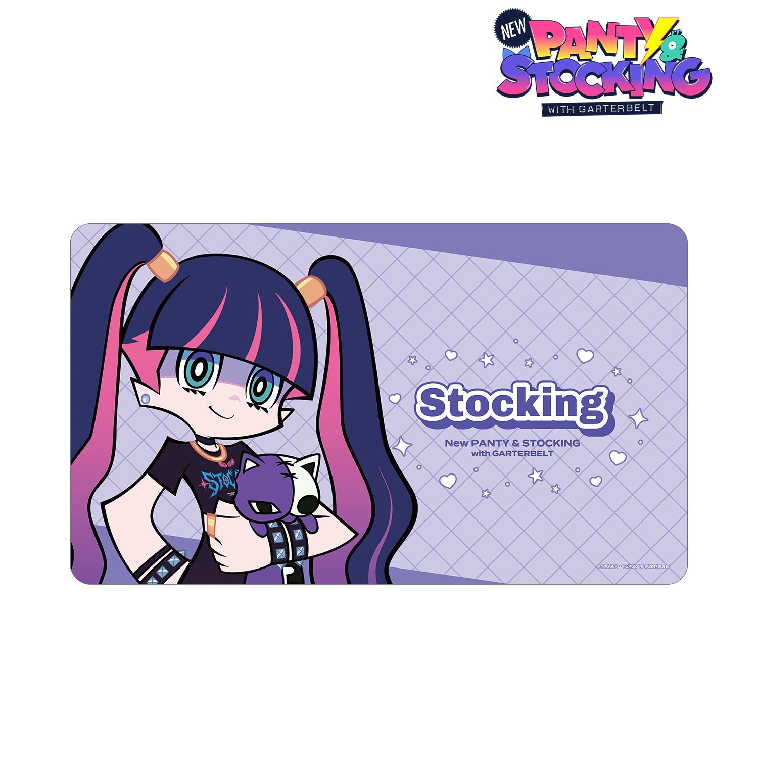 『New PANTY & STOCKING with GARTERBELT』 描き下ろし ストッキング モデルver. マルチデスクマット ver.B 画像 2 | AniSmile